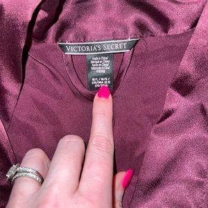 Victoria’s Secret Kimono satin robe
